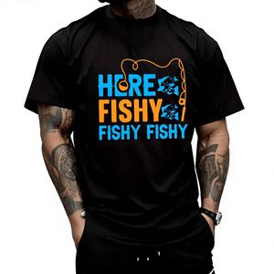 Camisetas Urbanas Divertidas Unisex, Transpirables, Estampadas, 180 Gramos, Ropa Casual de Calle, Regalo Perfecto para Papá, Atuendo Masculino - Product Image 1