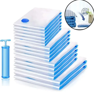 Paquete de 20 <span class=keywords><strong>Bolsas</strong></span> de Almacenamiento Transparentes con Cierre Hermético <span class=keywords><strong>al</strong></span> <span class=keywords><strong>Vacío</strong></span>, Grandes, de 80x60 cm, <span class=keywords><strong>para</strong></span> Ropa - Product Image 2