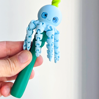 Baguettes magiques en plastique imprimées en 3D pour filles, garçons, enfants, cadeaux de fête, cadeaux d'anniversaire, vente en gros