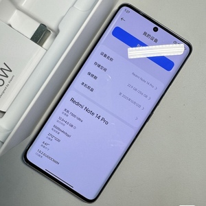 โทรศัพท์มือถือมือสอง redmi Note 14 Pro 5G 6.67ทั่วโลก \ "128g/256G/512G คุณภาพสูง LTE Cellular White - Product Image 2