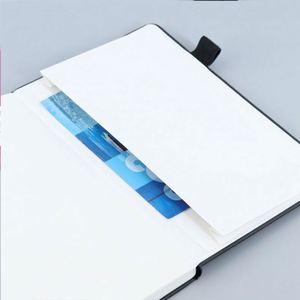 Carnet de notes personnalisé de haute qualité A5 avec logo, bande élastique, impression personnalisée, couverture rigide - Product Image 4