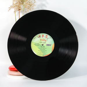 บันทึกไวนิลสีดำคุณภาพที่ดีที่สุด LP กดบันทึกไวนิลในแขนรั้วรอบขอบชิด - Product Image 5