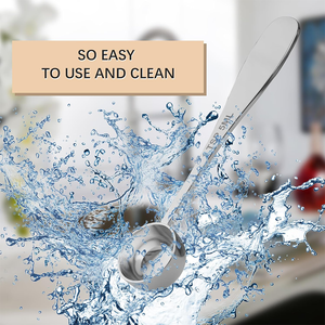 Cuchara medidora de acero inoxidable de grado alimenticio de alta calidad logotipo personalizado 2,5 ml 5ml cuchara de té de café Matcha de Metal con caja de regalo - Product Image 6