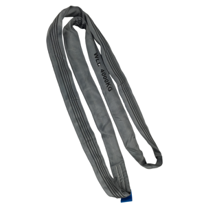 4トン黄色ポリエステルラウンドスリングウェビングフラットエンドレスパターンリフティングサプライヤー - Product Image 5