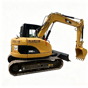 รถขุดตีนตะขาบ CAT 308D มือสอง ขนาด 8 ตัน รถขุดไฮดรอลิกขนาดกะทัดรัด สำหรับงานก่อสร้างและงานดิน - Product Image 1