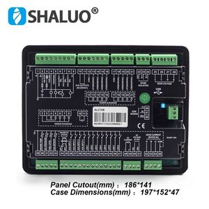 แผงควบคุมเครื่องกำเนิดไฟฟ้าดีเซล Shaluo SmartGen Lighting Tower Controller ALC708 พร้อมโมดูลควบคุมระยะไกล - Product Image 3