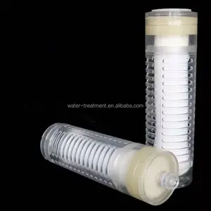 Cartucho de membrana UF de fibra hueca, filtro lavable UF para tratamiento de agua de exterior a interior, PVDF de 10 pulgadas