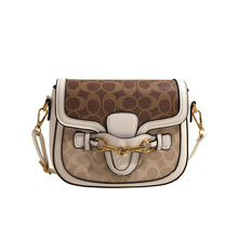 Bolso Bandolera Retro de PU para <span class=keywords><strong>Mujer</strong></span>, con Correa Ancha para el Hombro, Cierre Magnético, Diseño Elegante y Portátil - Product Image 1