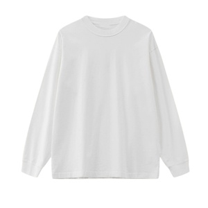 Camiseta Personalizada para Hombre, Unisex, Oversize, de Manga Larga, Lavada al Ácido, Estilo Vintage, Tejido de Punto, Estilo Urbano - Product Image 2
