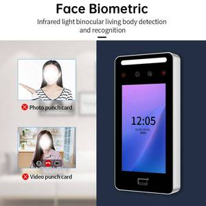 Di alta qualità 5 pollici Tuya Wifi IP65 impermeabile faccia di accesso biometrico Controller con presenza di tempo - Product Image 3