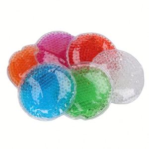 Perlas de Gel con Forma Personalizada para Fisioterapia, Alivio del Dolor y Confort Relajante, Compresas de Hielo Frío/Calor de 10 cm de Diámetro - Product Image 3
