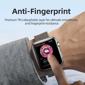 Smart Watch 3D volle Abdeckung Smart Watch Film Bildschirmschutzfolie für Apple Watch Serie 8 9 49 mm 45 mm Bildschirmschutz