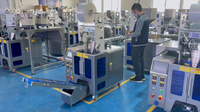Machine d'emballage et de scellage semi-automatique Vgopack avec convoyeur d'alimentation manuel pour scellage 3 côtés et sachets oreillers