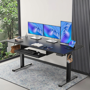 <span class=keywords><strong>Bureau</strong></span> ergonomique moderne pour <span class=keywords><strong>bureau</strong></span> à domicile <span class=keywords><strong>Bureau</strong></span> électrique debout avec <span class=keywords><strong>hauteur</strong></span> réglable et <span class=keywords><strong>plateau</strong></span> de clavier pliable en option - Product Image 5