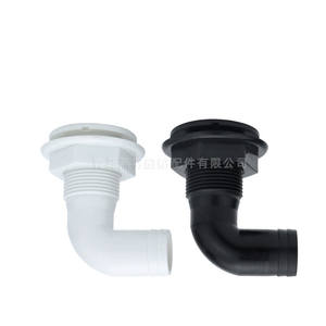 Salida de Drenaje de 25 Grados para Embarcaciones Marinas, ABS, Nailon, Plástico, Drenaje de Sentina, Accesorios para Yates con Tapón de Drenaje - Product Image 5