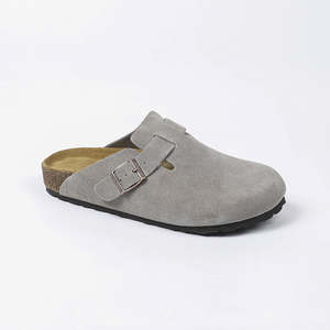 Sandalias Unisex Birkenstocks de Corcho y Gamuza con Punta Cerrada, Sandalias Personalizadas con Logotipo para Exteriores, Jardín, Planas, Cómodas para Verano, Otoño e Invierno - Product Image 2