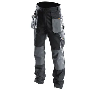 Cargo Cotton Canvas Unisex Construction <strong>Work</strong> Pant <strong>with</strong> <strong>Knee</strong> <strong>Pad</strong> CE Certified - Product Image 1
