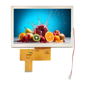 Tùy chỉnh 7 inch TFT Màn hình LCD 800x480 IPS 480nits LVDS 40pin rộng hiển thị nhiệt độ với bảng HD-MI Bộ dụng cụ cho y tế - Product Image 1