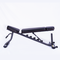 Machine d'entraînement multifonction réglable Gym Fitness Utilisation domestique et commerciale Sit Weight Press Sport Bench Rack