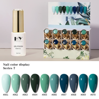 Vernis à ongles en gel Hanyinails Premium, naturel, végan, sans HEMA, 160 couleurs, 12 ml, durcissement UV LED