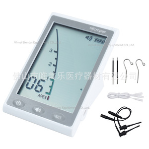 Instrument de mesure du canal radiculaire dentaire Vimel Micropex, localisateur d'apex numérique avec capteurs et sondes pour traitement endodontique - Product Image 5