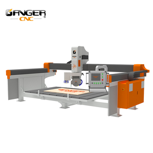 Scie à pont automatique 4 axes CNC 4+1 pour la dé<span class=keywords><strong>coupe</strong></span> de dalles de granit et de marbre - Product Image 6