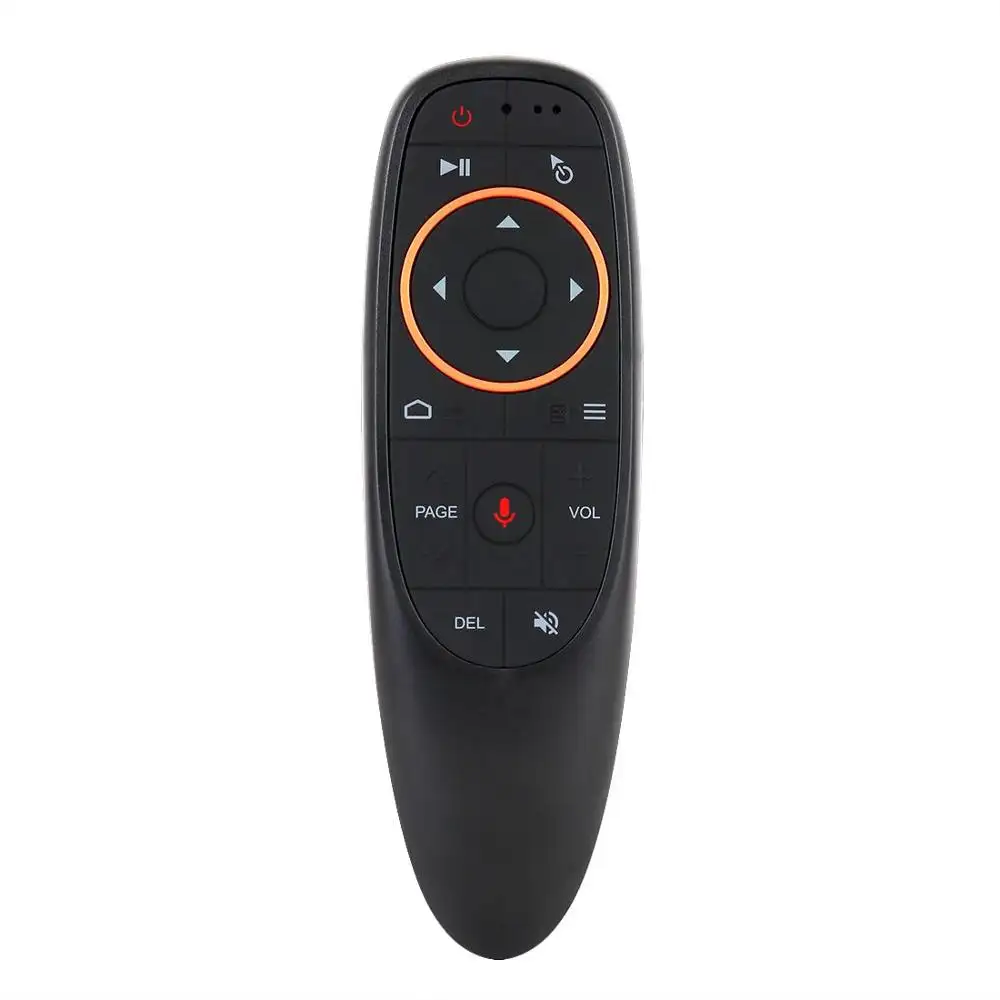 G10 голосовое дистанционное управление 2,4G Беспроводная воздушная мышь микрофон гироскоп ИК обучение для Android tv box T9 H96 Max X96 mini