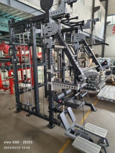 DINUO thương mại đa phòng tập thể dục trạm lớn chất lượng cao đa chức năng tập thể dục Smith máy với Trọng lượng nâng Đào Tạo - Product Image 6