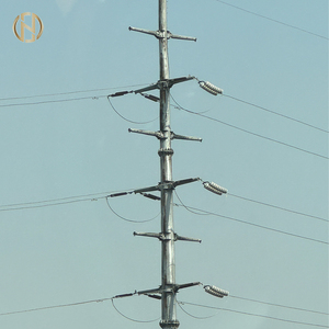 Palo Elettrico in Acciaio Q345 per Media Tensione 11kV con Grado di Protezione IP66 e 6 Prese per Distribuzione e Trasmissione <span class=keywords><strong>Elettrica</strong></span> - Product Image 4