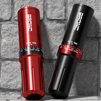 Bronc V12 Stijlvolle Batterij Met Grote Capaciteit 2.6-4.0Mm Verstelbare Zwitserse Motor 11000Rpm Draadloze Tattoo Penmachine