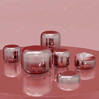 Nouveau pot à bakhoor rond en verre, couleur dorée brillante, pots en verre avec couvercles, pot en verre pour crème