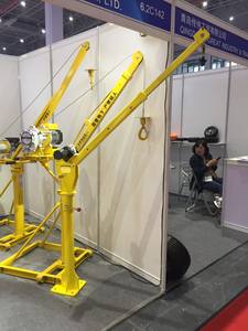 Mini Polipasto Eléctrico para Aire Acondicionado, Equipo de Elevación con Eslinga de Cable, Nuevo, Capacidad de 400 kg - Product Image 2