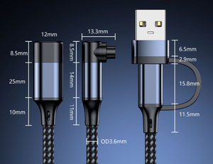 <span class=keywords><strong>Cable</strong></span> de Carga USB para Reloj <span class=keywords><strong>Garmin</strong></span> 2 en 1, <span class=keywords><strong>Cable</strong></span> <span class=keywords><strong>Cargador</strong></span> USB a C para Fenix, Forerunner, Vivoactive, <span class=keywords><strong>Instinct</strong></span>, Venu, Approach - Product Image 6