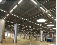 Garansi 3 Tahun IP69K Rumah PC PC Aluminium PCB 90Ra 120lm/W 0.6M 20W LED Lampu Tri-proof untuk Penerangan Laboratorium