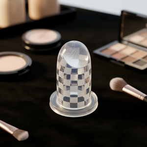 <span class=keywords><strong>Moule</strong></span> en silicone OEM en gros pour rouge à lèvres 12 mm, moules cosmétiques pour logo, <span class=keywords><strong>moule</strong></span> en silicone pour blush, personnalisation de la texture et du logo - Product Image 1