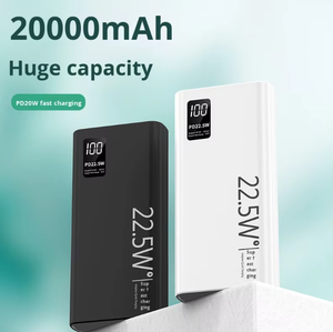 แบตเตอรี่สำรองแบบพกพา 22.5W สำหรับชาร์จโทรศัพท์มือถือเร็<span class=keywords><strong>ว</strong></span> <span class=keywords><strong>ค</strong></span>วามจุ 50000 มิลลิแอมป์ ช่องเสียบ Type-C แบตเตอรี่ลิเธียมโพลิเมอร์ รุ่น P5 - Product Image 3