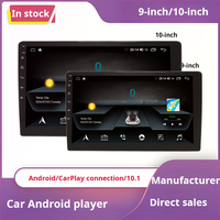 YOSOVLAMP 9/10 pouces voiture GPS navigation voiture système Android 13 intelligent Bluetooth carplay