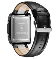 Montre Skmei 1868 en gros de Chine, vente chaude, montre numérique dorée, montre classique en acier inoxydable, montres-bracelets pour hommes