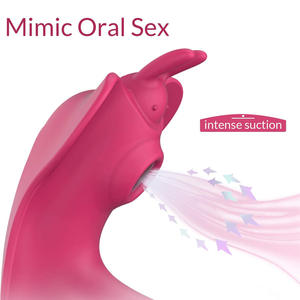 Calcinha desgastada Feminino Clitoriano Sexo <span class=keywords><strong>Toy</strong></span> Chupando Mama Coelho Vibrador 3 Em 1 Tocando G-Spot Vibrador & Chupando Estimulador de Clitóris - Product Image 2
