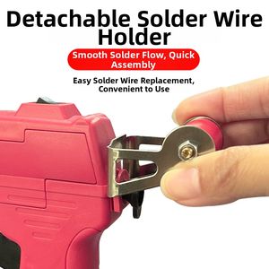 Pistola de Soldar Eléctrica de Mano con Calentamiento Interno, Función de Alimentación Automática de <span class=keywords><strong>Estaño</strong></span>, Utilizada para Soldar y Reparar Herramientas - Product Image 5