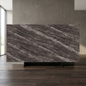 Amezon Choco Polished Glazed Porcelain Marble Look Tiles 600x1200mm 60x120cm Interior Exterior Floor <b>Wall</b> - Product Image 4