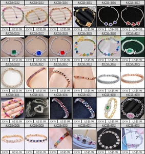 กำไลสำหรับคู่รักเครื่องประดับชุบทองแบบบราซิลเดอมูเจอร์เดอ ltima Moda dijes แยกชิ้นส่วน En Plata 925 Para armar pulsera - Product Image 5