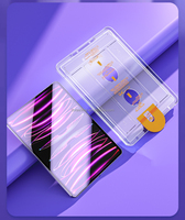 Protection d'écran en verre trempé transparent anti-choc anti-rayures 9H de dureté 2.5D pour iPad Pro 11e génération 2024, écran de voiture 0.33mm
