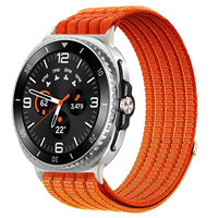 Bracelet de montre respirant en boucle tressée avec maillons métalliques, bracelet de remplacement pour Samsung Galaxy Watch 8 / 8 Classic Sport