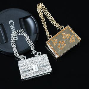 ลดกระหน่ำกระเป๋าโท้ทขนาดเล็กพวงกุญแจอุปกรณ์เสริมสุดหรูดีไซน์เนอร์กระเป๋าพวงกุญแจพลอยเทียมสุดหรูสำหรับเคสโทรศัพท์ขยะจำนวนมาก - Product Image 3