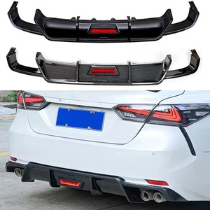 For Camry 8th Gen Body Kit Rear Bumper Lip Rear Bumper <b>Diffuser</b> Protector for Toyota Camry 8th Gen 2018-2022 <b>Car</b> Accessories - Product Image 1