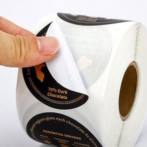 Etiquetas Personalizadas al por Mayor, Rollo de Etiquetas Autoadhesivas Doradas, Impresión de Logotipos Personalizados, Etiquetas Adhesivas, Regalos Promocionales Publicitarios - Product Image 3