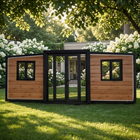 Conteneurs de logement préfabriqués de haute qualité, maisons extensibles, 2, 4 chambres, villas préfabriquées, maisons pliables, portables
