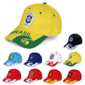 Casquette de baseball unisexe pour fans de football, broderie 3D, logo personnalisé OEM, équipe nationale, Coupe du Monde 2026, sport décontracté - Product Image 1