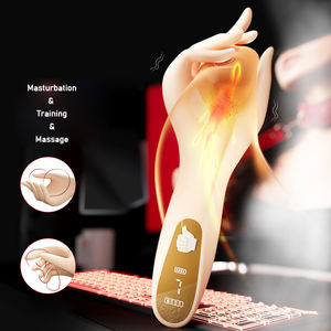 Male Penis <b>Vibrator</b> Stroker Masturbator 10 <b>Vibrating</b> Modes for Powerful Training Wrap Men Adult Toy Male Sex Toys - Product Image 1